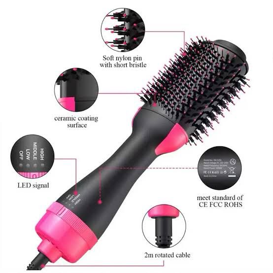 ONE STEP HAIR DRYER AND STYLER